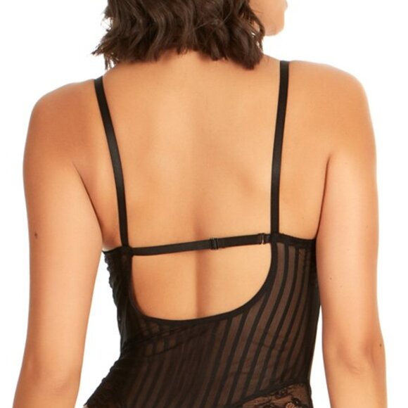 CosmoStyle By Cosomopolitan SHEER TEDDY UNDERWIRE - ONE PIECE (4-6) - Picture 6 of 7